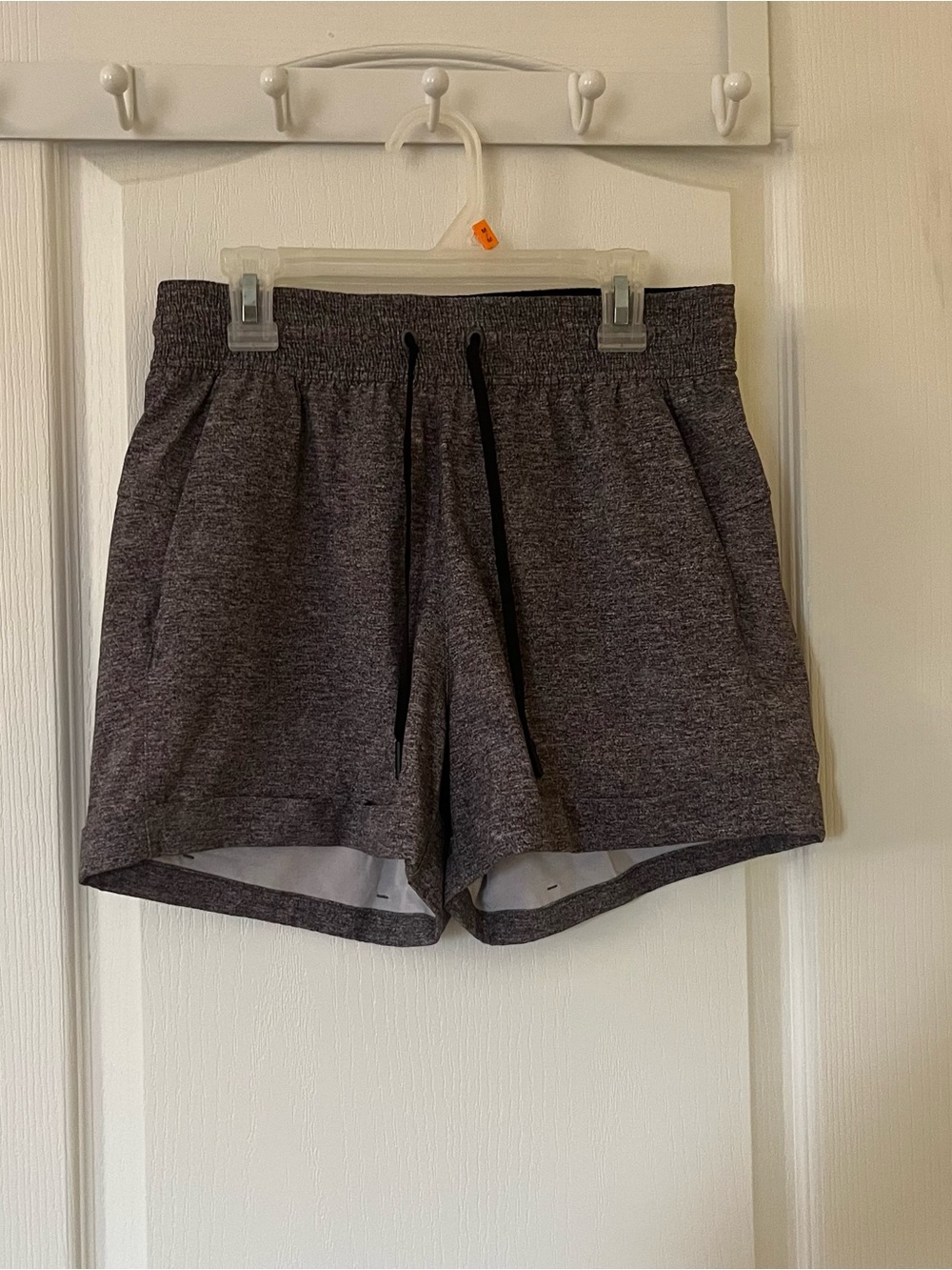 2/$30 Lululemon Heather Gray Drawstring Shorts